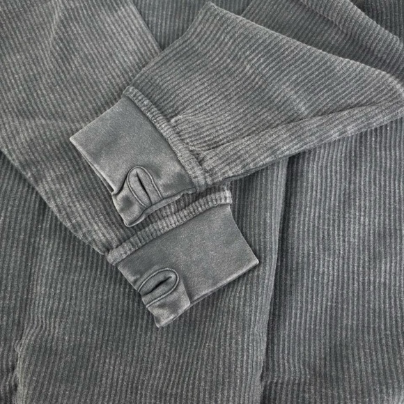 Georgia Bulldogs Oversized Sweatshirt M Mineral Washed Charcoal PRESSBOX NWT - Picture 6 of 8